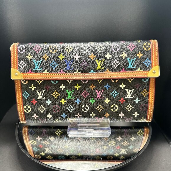 Louis Vuitton Takashi Murakami Porte Trésor International Wallet - ECU - Picture 1 of 10